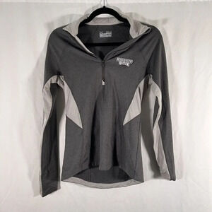 Mississippi State Under Armour Jacket Women's Small Grey 1/4 Zip Pullover